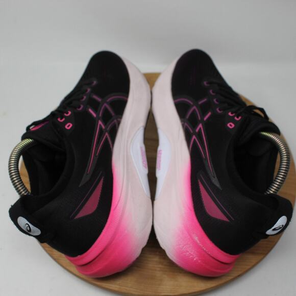 Asics Shoes Womens 9.5 Gel Kayano 30 Running Sneakers Black Pink Gym Athleisure - Picture 5 of 11